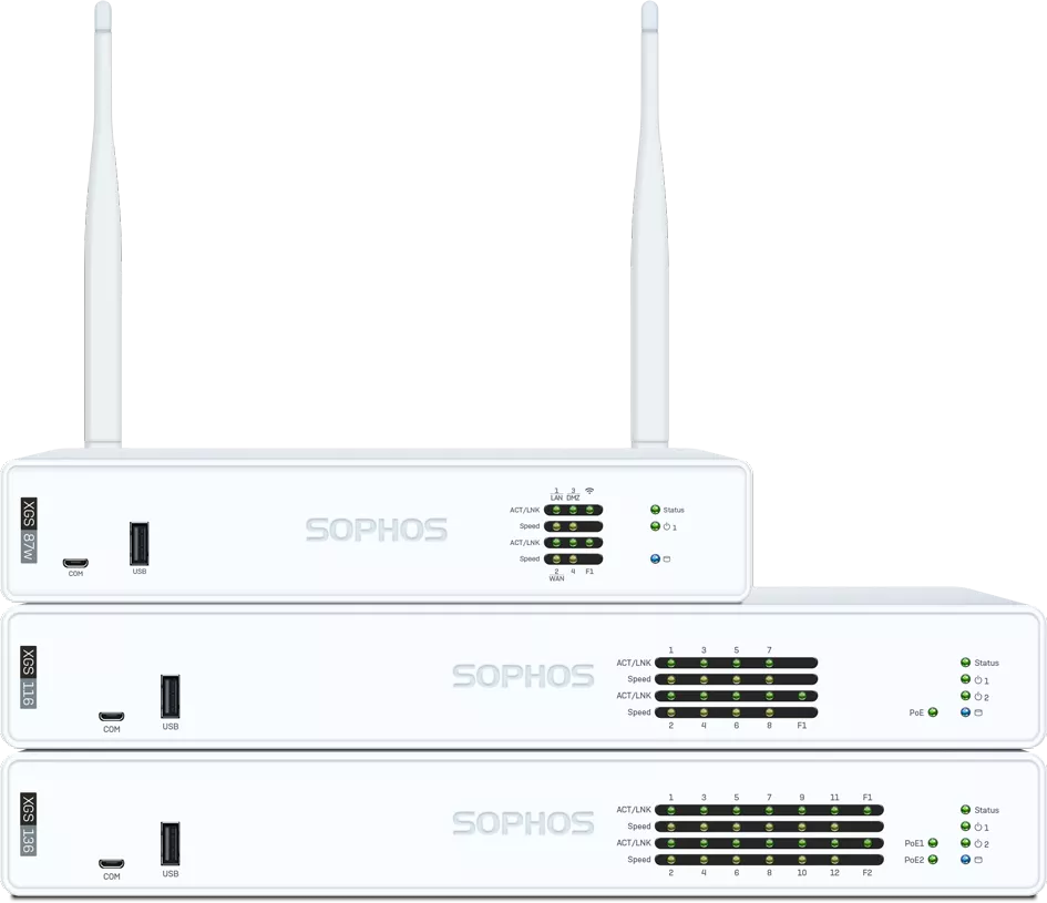 sophos 1st Gen XGS desktop models firewall