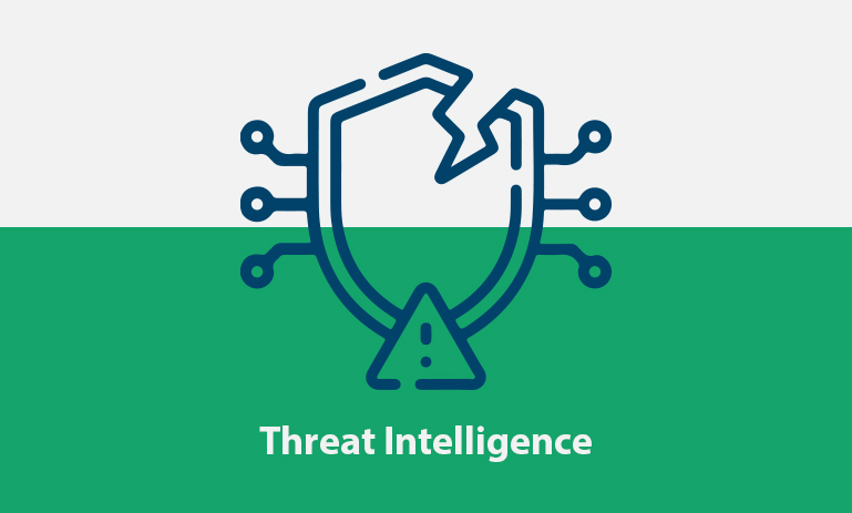 آیکون سپر امنیتی به‌عنوان نماد هوش تهدید و تحلیل حملات سایبری