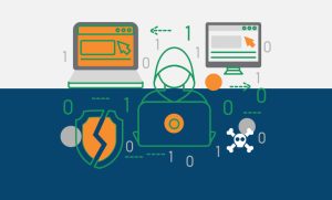 تصویر مفهومی حملات سایبری و تهدیدات امنیتی سازمانی در سال ۲۰۲۵